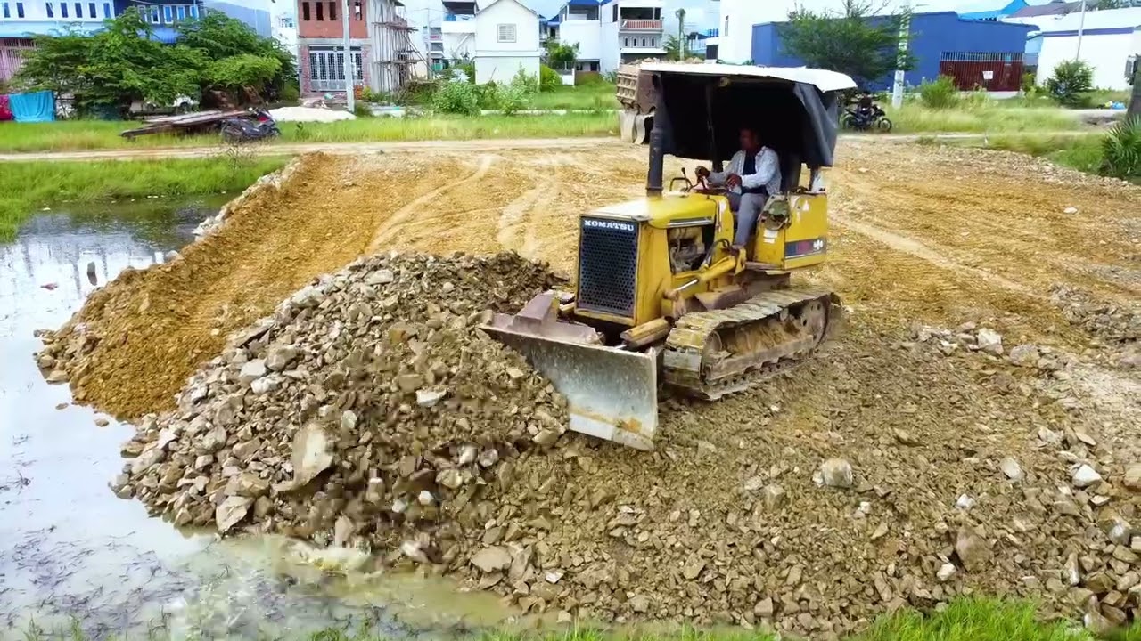 New Amazing Project Done By Strong KOMATSU Bulldozer Part 2