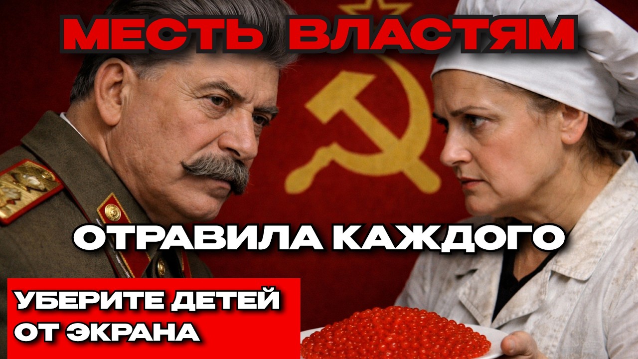 ОТРАВИЛА ИКРУ НА БАНКЕТЕ СОВЕТСКОЙ ВЕРХУШКИ. Повариха Уничтожила Весь Стол Номенклатуры За Внука.