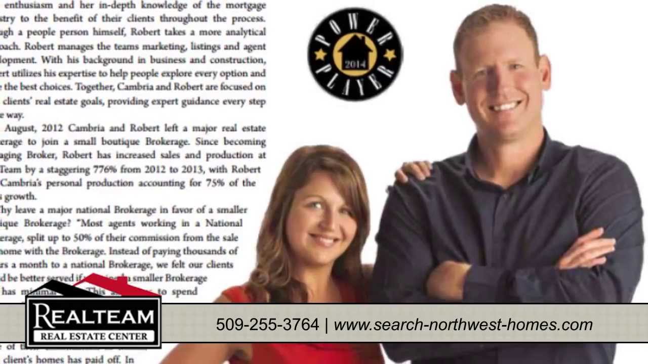 Top Spokane Real Estate Agents   Robert and Cambria