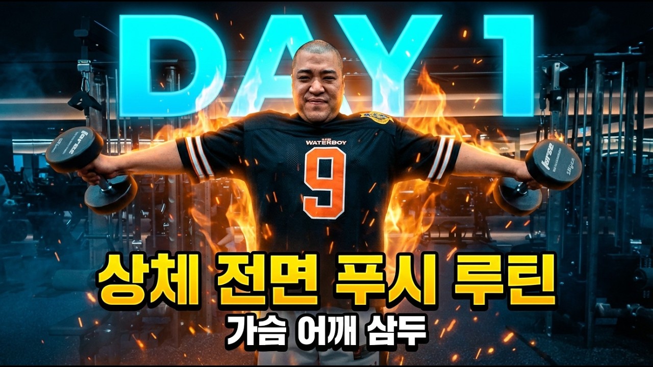 고중량 저반복 상체 밀기 루틴  | 인클벤치2종→플라이→프레스→사레레