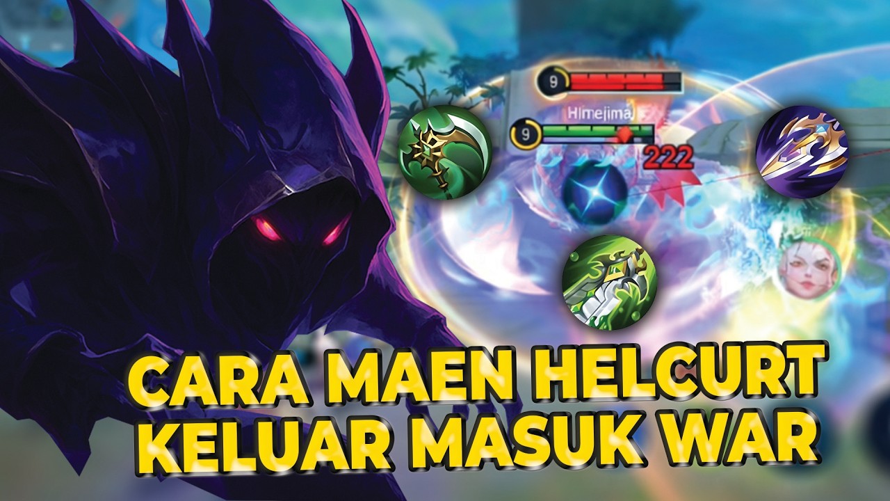BEGINI CARA MAEN HELCURT KELUAR MASUK WAR❗DI JAMIN SNOWBALL PARAH - MLBB