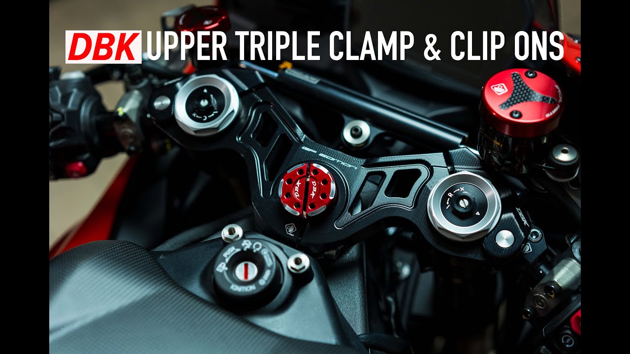 Верхняя траверса и накладки DBK для Panigale V2 2025 года **ПОДРОБНАЯ ИНСТРУКЦИЯ ПО УСТАНОВКЕ**