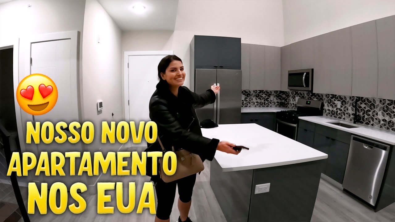 TOUR PELO NOSSO NOVO APARTAMENTO EM NEW JERSEY | ESTADOS UNIDOS