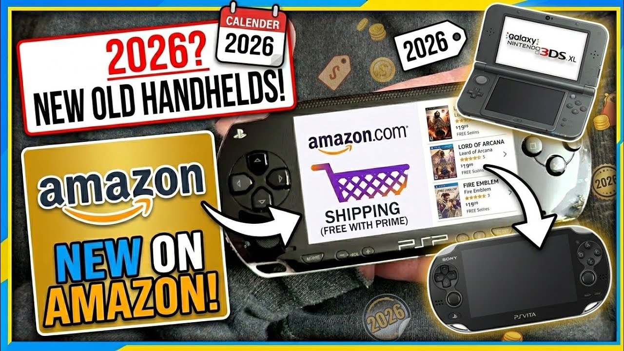 I Found NEW Games for OLD Handhelds On Amazon