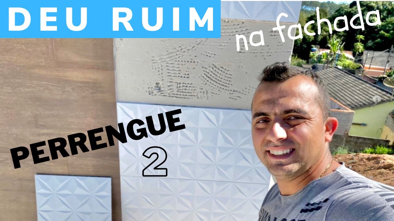 Mexi na FACHADA de NOVO! E eu que corrigi o problema