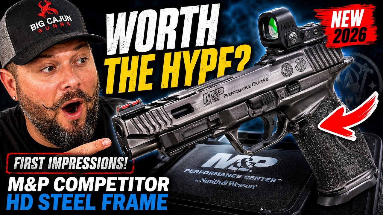 NEW Smith & Wesson M&P Competitor HD Steel Frame | First Impressions & Unboxing