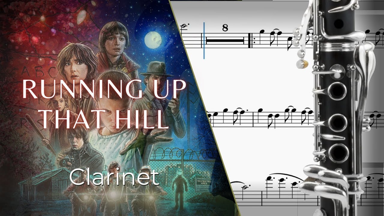 Running Up That Hill – Clarinet Sheet Music 🎶 | Stranger Things (Scrolling Score)