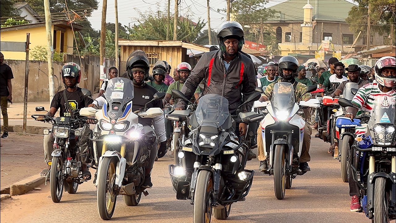 🔥Tension Erupts At Nima: Malik Basintale Leads Massive 5K Riders To St0rm & Campaign for Baba Jamal 