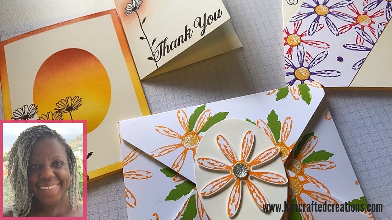 Monday Card and Chat- Card Making Techniques - Masking 🔴  HanCrafted CreationsLive Class