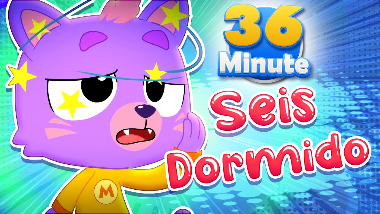 Seis en la cama y las mejores canciones infantiles - Super kids Spanish