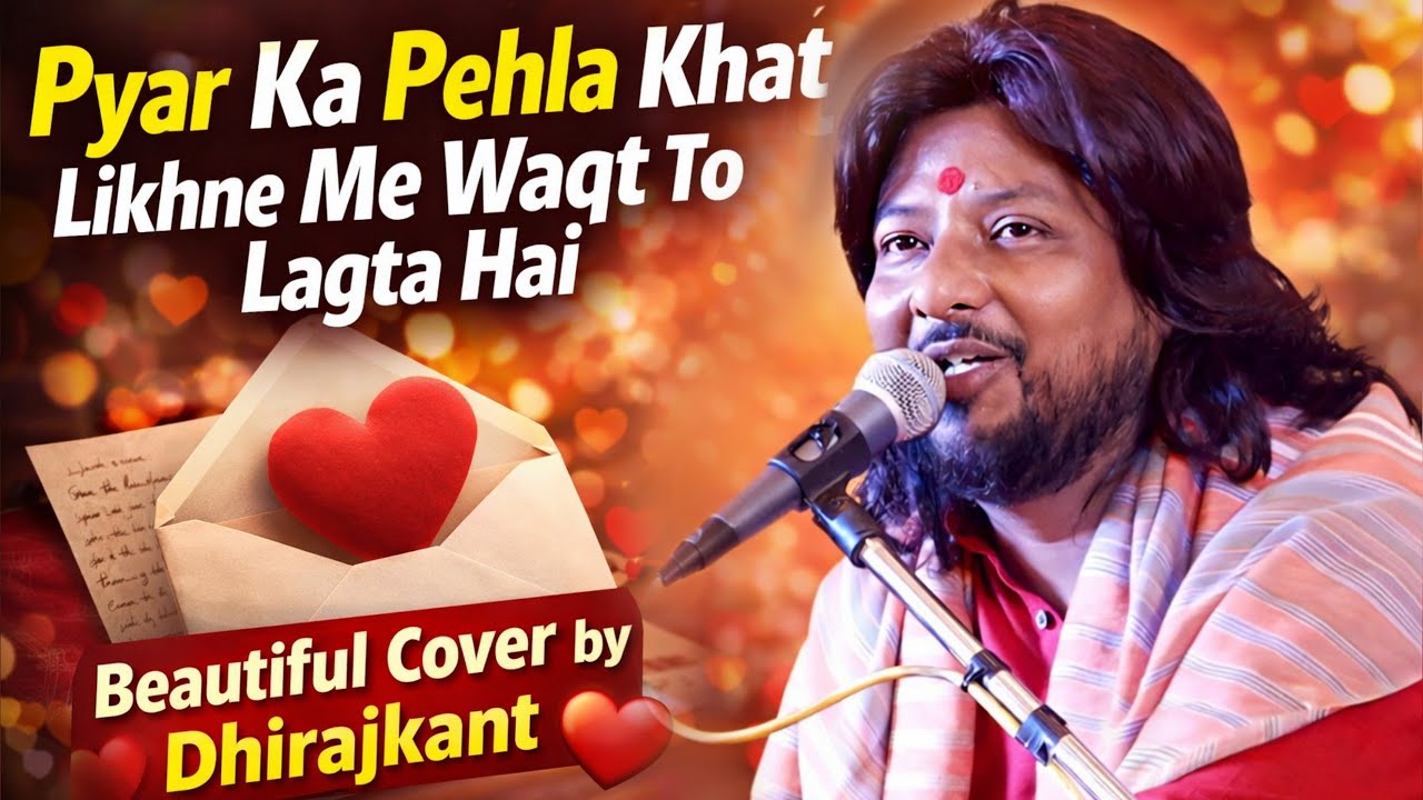 Pyar Ka Pehla Khat Likhne Me Waqt To Lagta Hai | Beautiful Cover by Dhirajkant | Romantic Evergreen
