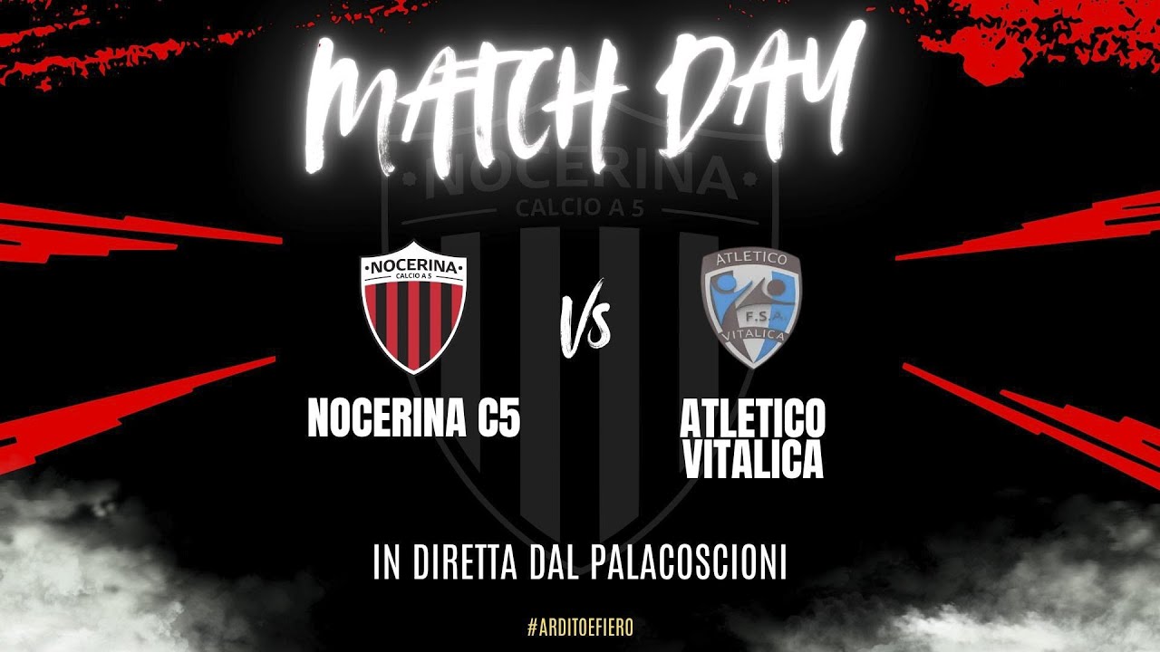 NOCERINA-VITALICA: la diretta della gara Il match del PalaCoscioni