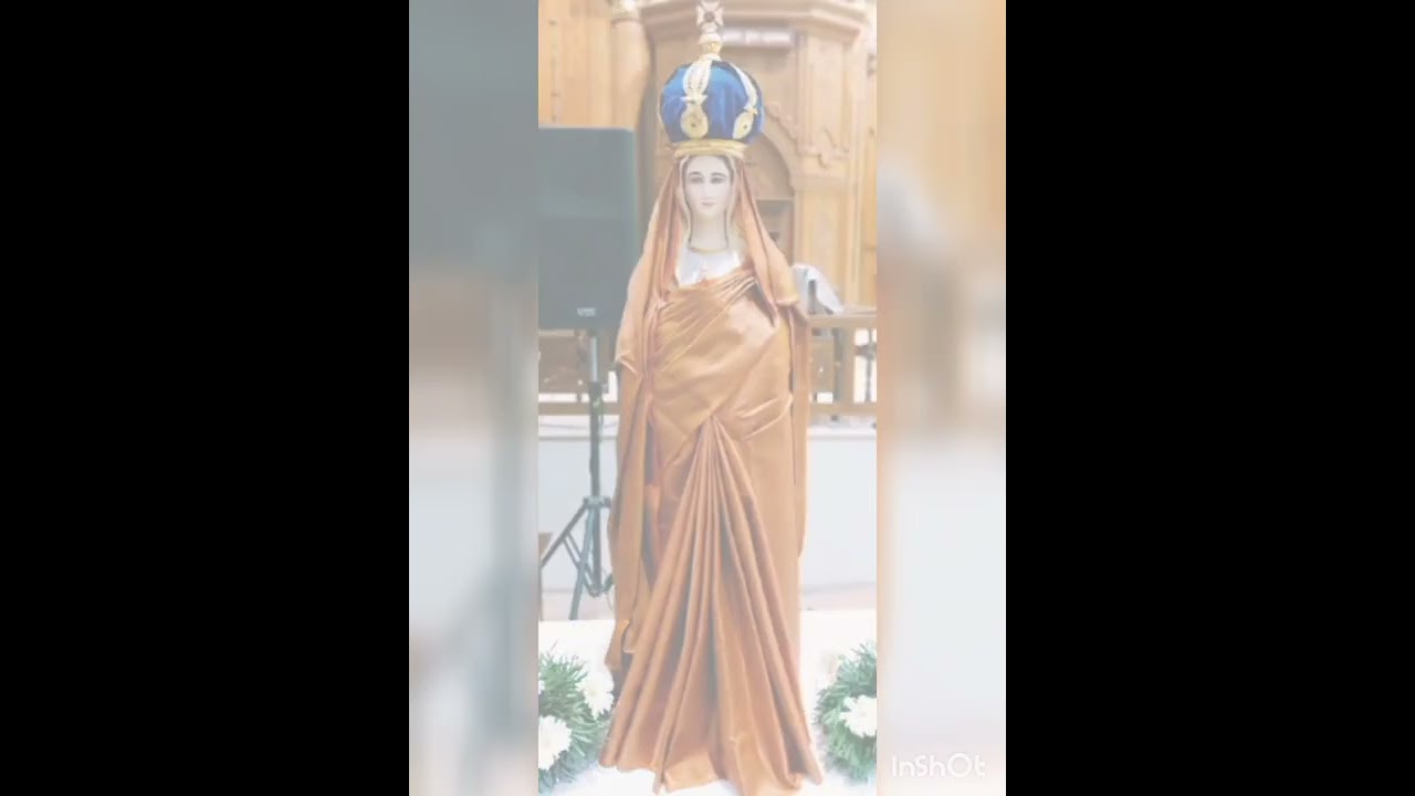 Mother Mary in different sarees in Mukkattukara church