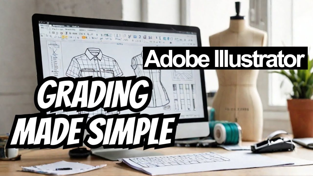 Sewing Pattern Grading in Illustrator is easier than you think