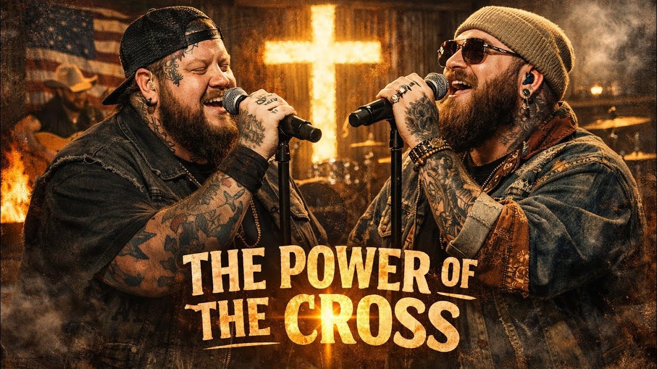 Jelly Roll & Teddy swims - The power Of The Cross(Powerful,soulful Christian Song)