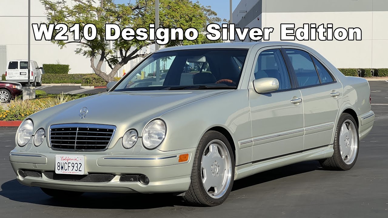 W210 E55 AMG Designo Silver Edition