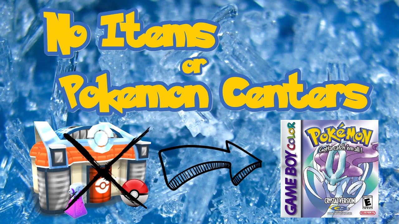 Can You Beat Pokémon Crystal Without Using Items or Pokémon Centers?