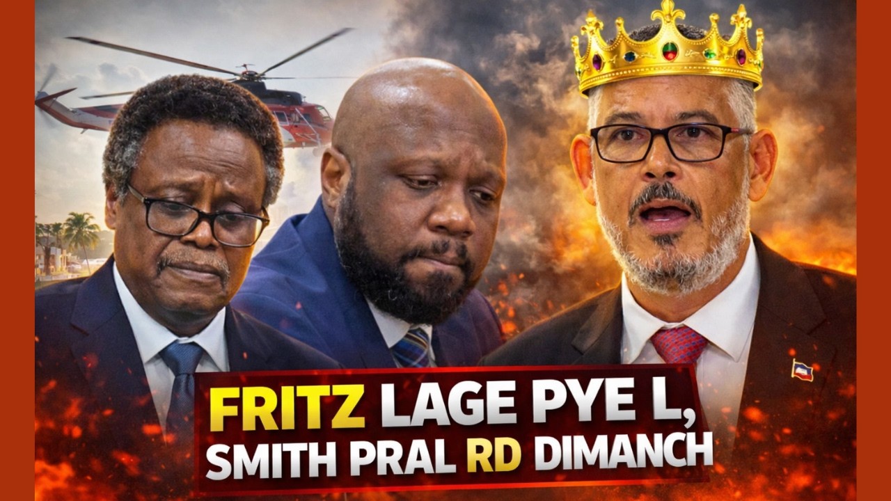 Fritz Jean lage pye l Smith Augustin ap jete l RD le 8, Fils-Aimé  kanpe an mèt mò plume ne bouge
