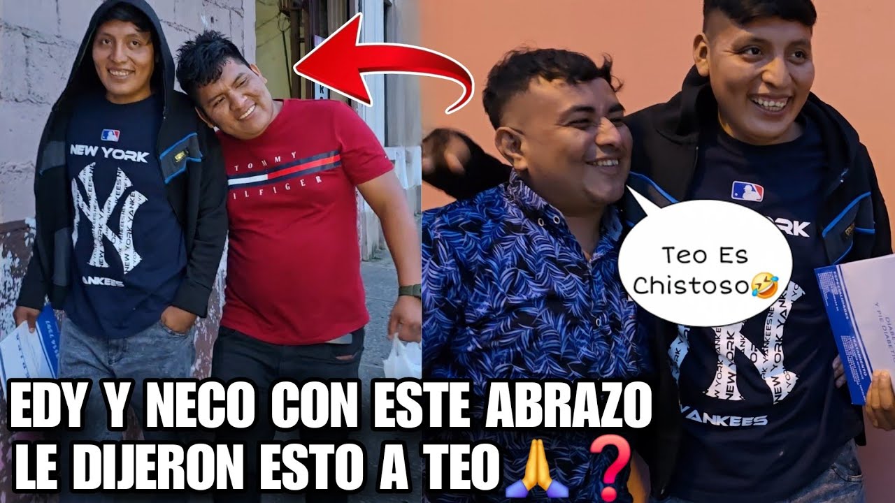 EDY Con Este Tremendo Abrazo Recibio A TEO Mientras NECO Hizo Reir A TEO🤭😱Nos Vamos A Casa Dijeron🙏😍