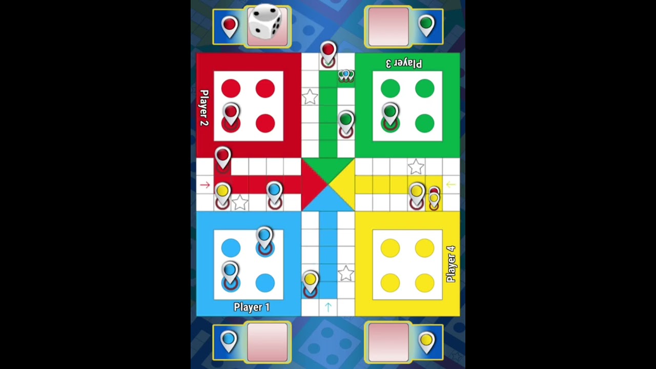 Tricks and Tips Ludo King | How to Win Ludo King | 4 players gameplay | Ludo king #437 #gameplayà