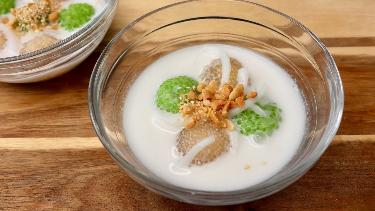 CHÈ BỘT BÁNG - Cho thêm nguyên liệu này vào ngon quá xá - Hai cách làm đơn giản.