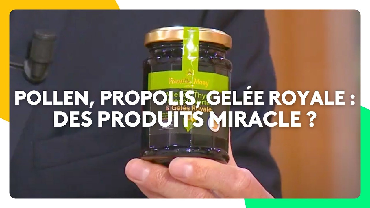 Pollen, propolis, gelée royale : sont-ils vraiment des produits miracle ?