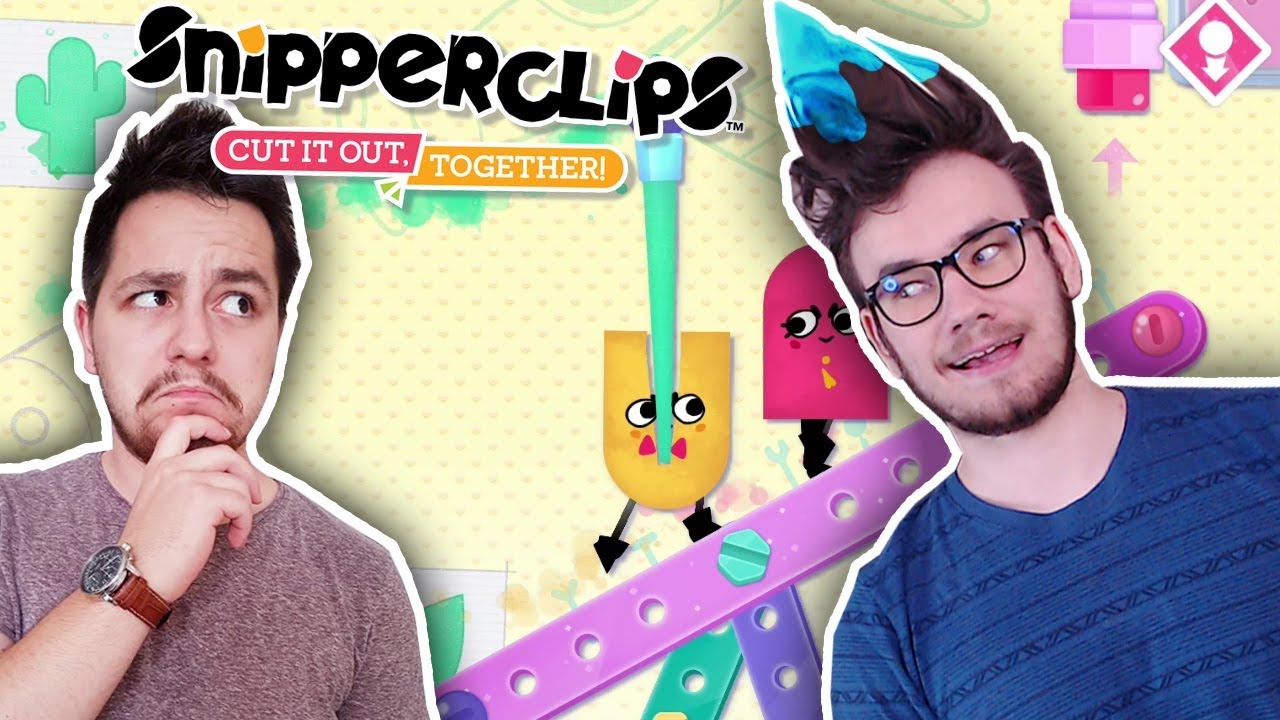 CZŁOWIEK - PĘDZEL! - Snipperclips | CZOKLET i ZIO