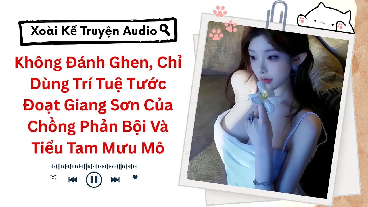 Không Đánh Ghen, Chỉ Dùng Trí Tuệ Tước Đoạt Giang Sơn Của Chồng Phản Bội Và Tiểu Tam Mưu Mô.(Audio)
