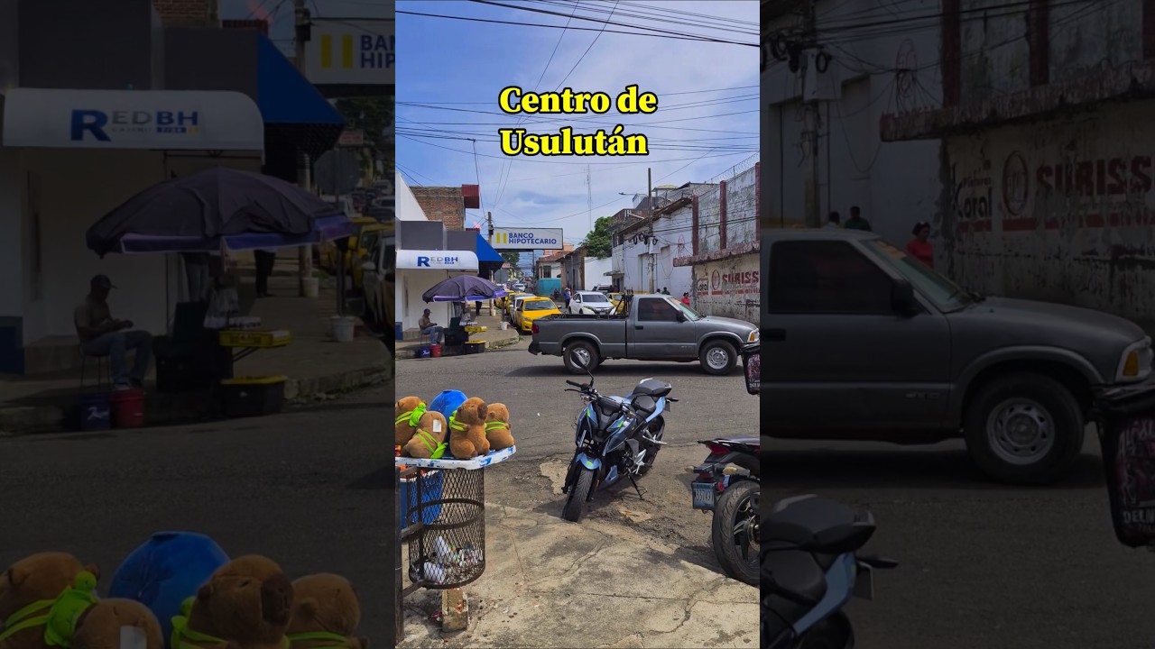 El Centro de la Ciudad de Usulutan en El Salvador 🇸🇻 ##isaiasaparicio