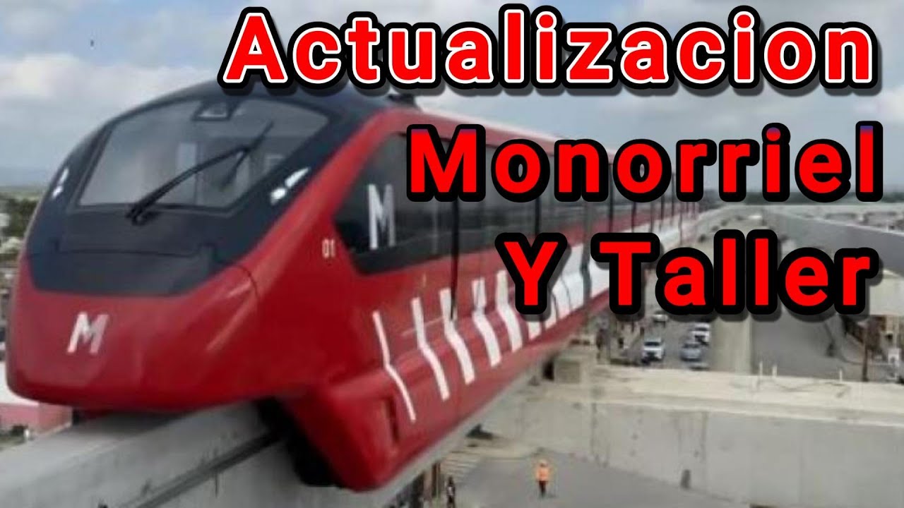 SIGUEN CON LOS TRABAJOS DE EL MONORRIEL DE SANTIAGO