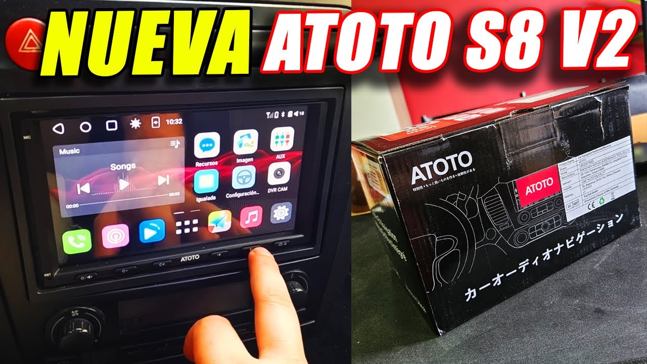 INSTALACIÓN y PRUEBA de la NUEVA RADIO ATOTO S8 V2 con APPLE CARPLAY y ANDROID AUTO INALÁMBRICOS
