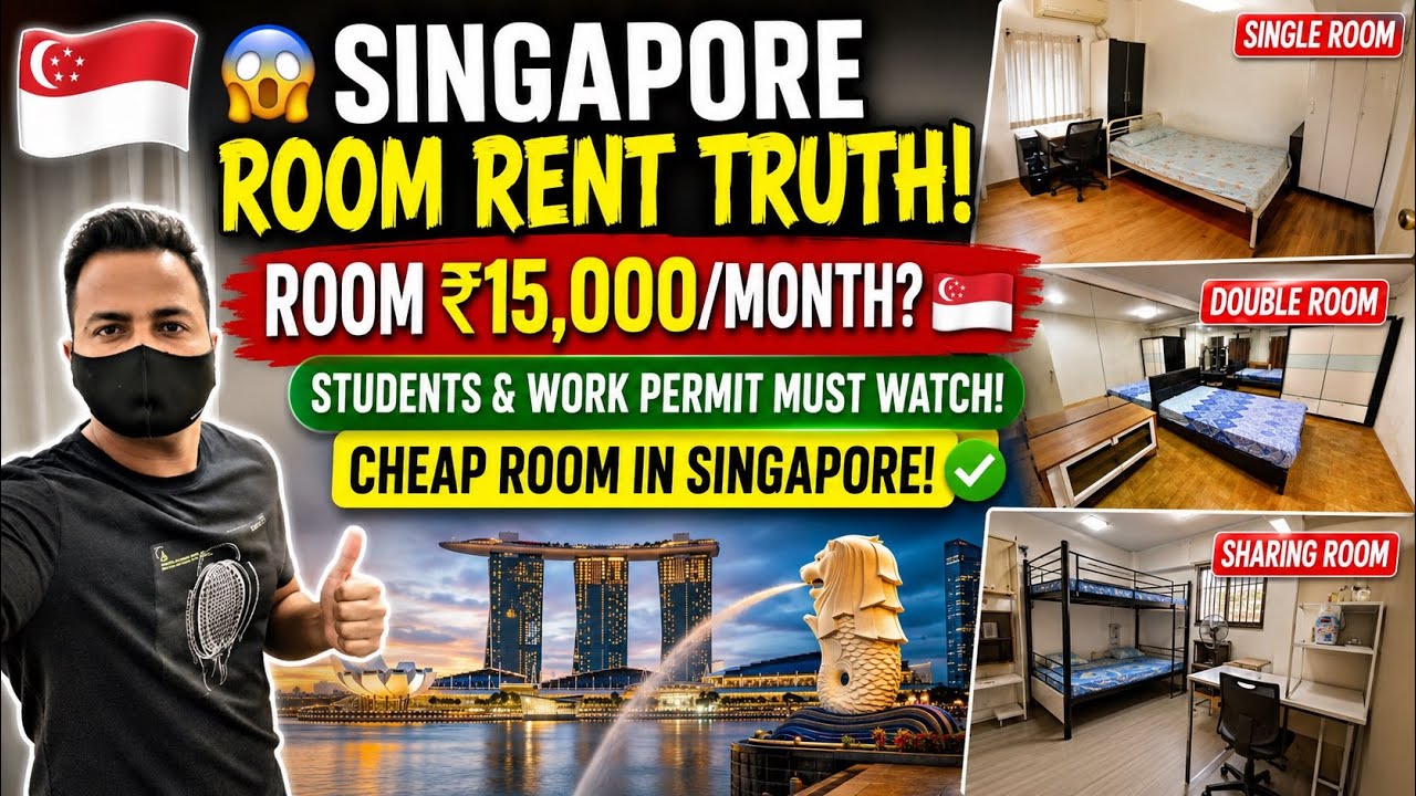 Room Rent In Singapore For Students And Permit Holder | How To Find Room In Singapore Cheap and Good