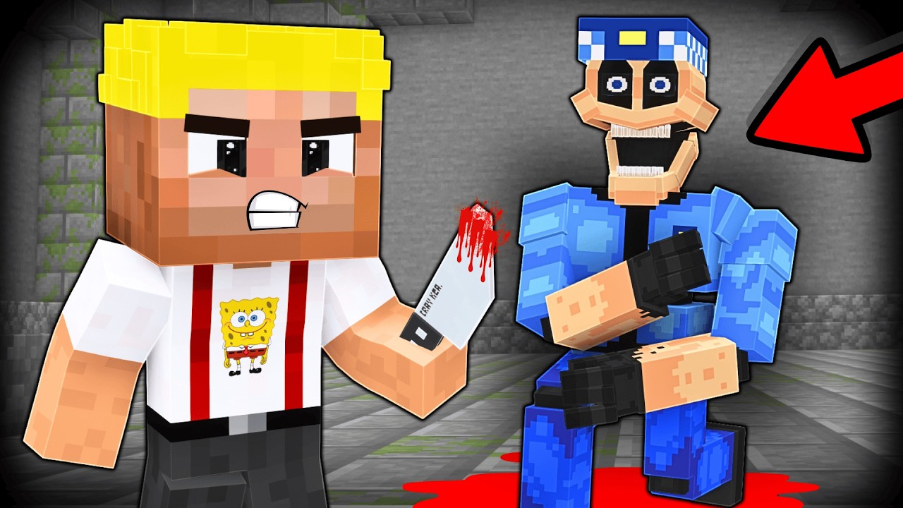 EFEKAN, CANAVAR KEREM KOMİSER'İ &Ouml;LD&Uuml;RD&Uuml;! 😱 - Minecraft