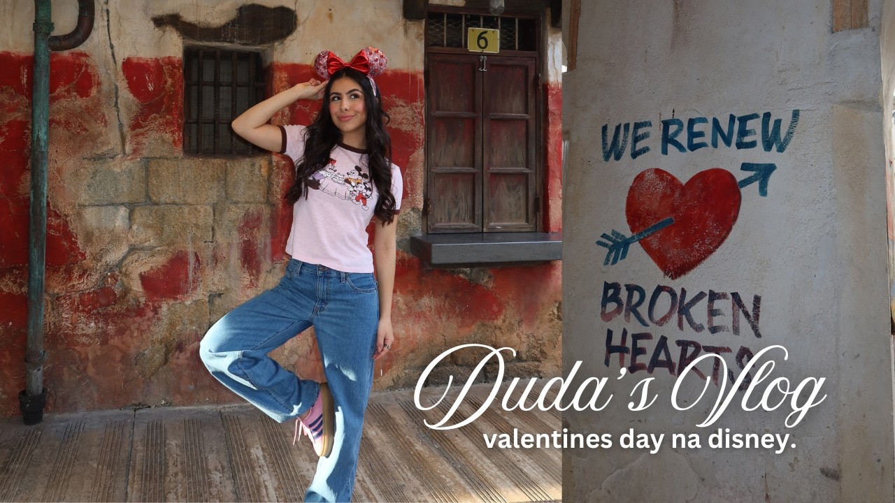 passando valentines day na Disney.