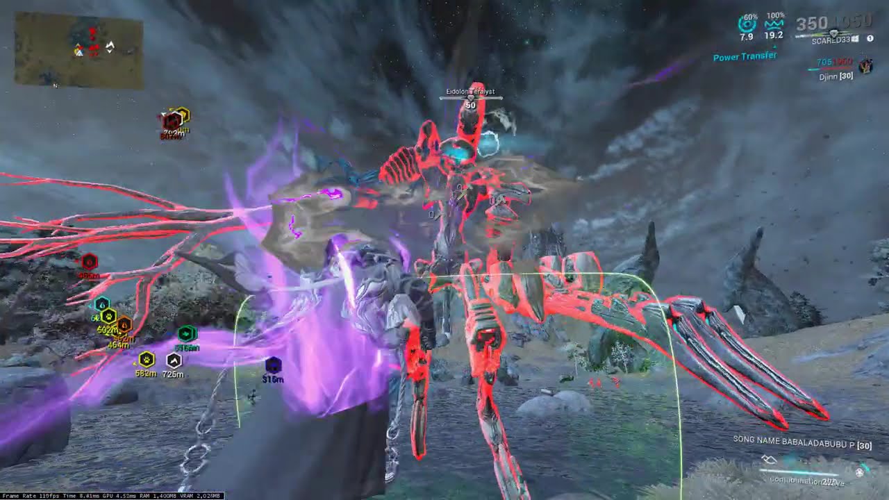 Eidolon Hunt: Force Spawn and First Limb (less than 1 minute)
