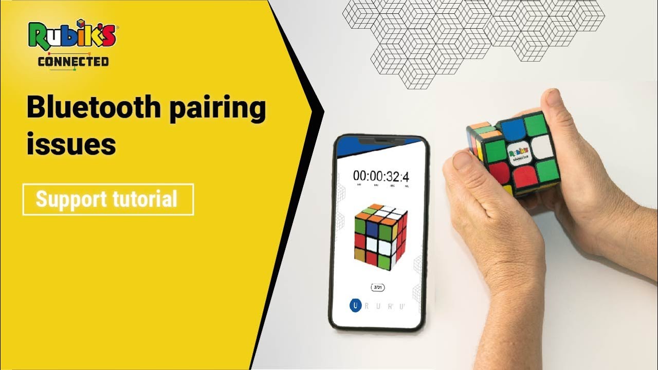 Rubik's Connected Cube Support Tutorial - Bluetooth pairing issues