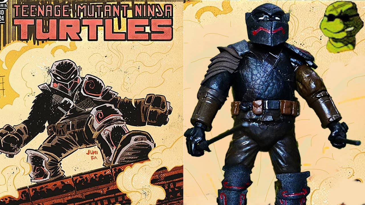 Making New IDW TMNT NightWatcher Custom Figure