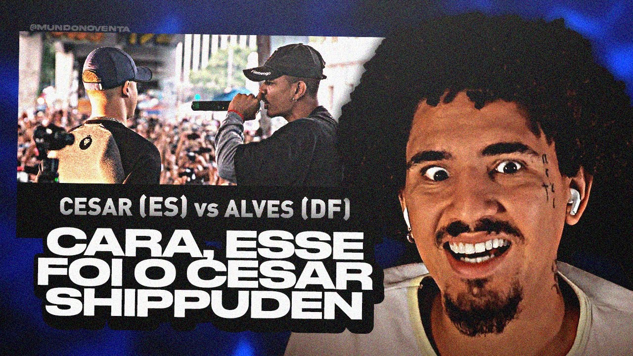 NOVENTA REAGE a César [ES] vs Alves [DF] (1ªFase) - DUELO DE MCS NACIONAL 2017
