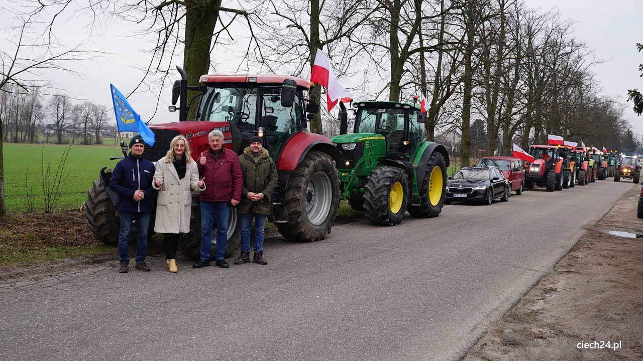 Ogólnopolski Protest Rolników - Gmina Regimin - 9 luty 2024