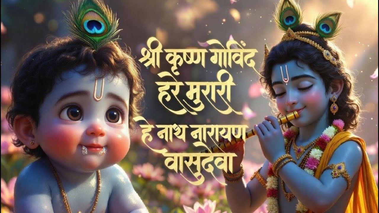 श्री कृष्ण गोविंद हरे मुरारी | SHRI KRISHNA GOVIND HARE MURARI | KRISHNA BHAJAN