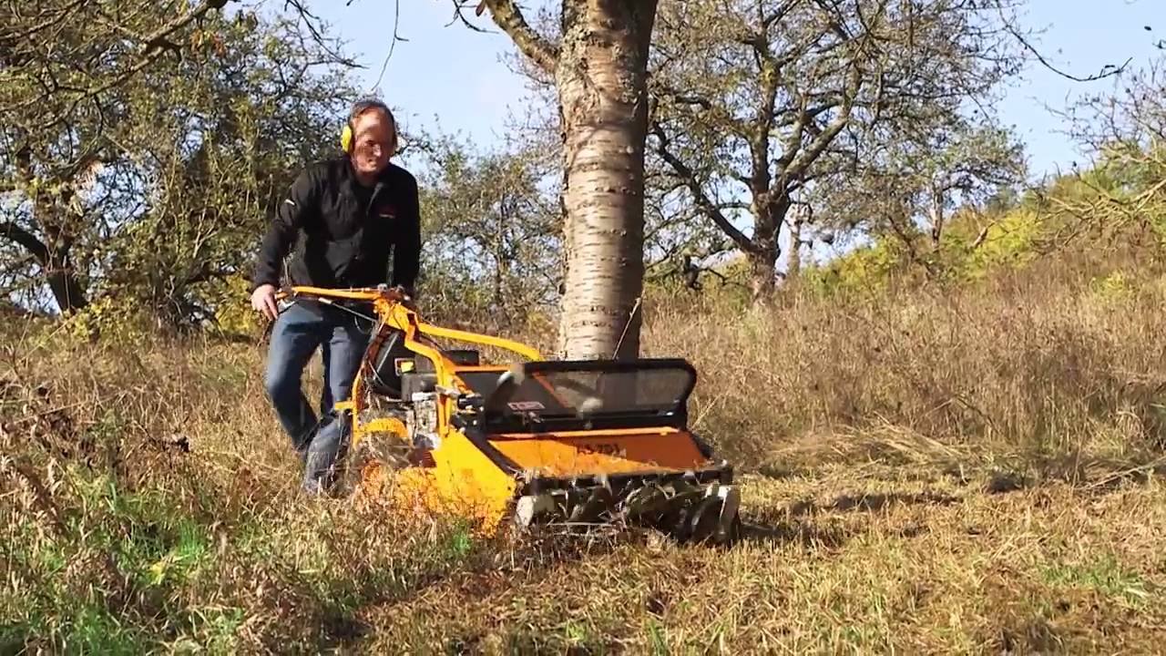 AS-Motor AS 701 SM Schlegelmäher im Einsatz