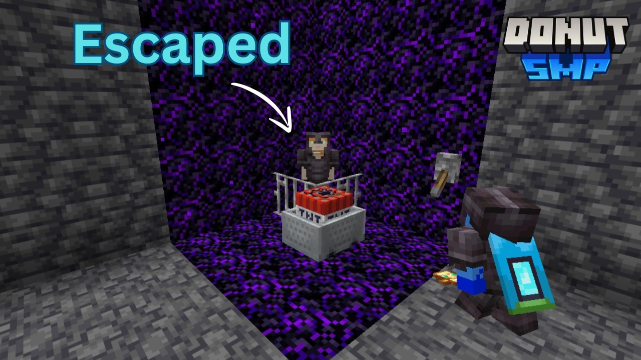I Teleported Into Random TP Traps on the DonutSMP