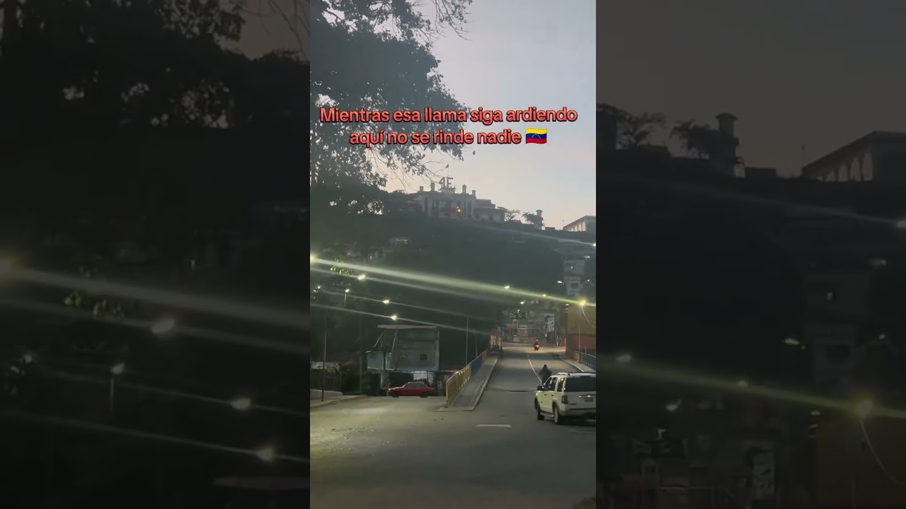 Cuartel de la monta&ntilde;a en Caracas. nuestra llama sigue ondeando 🇻🇪#venezuela🇻🇪 #ultimahora🚨 #caracas