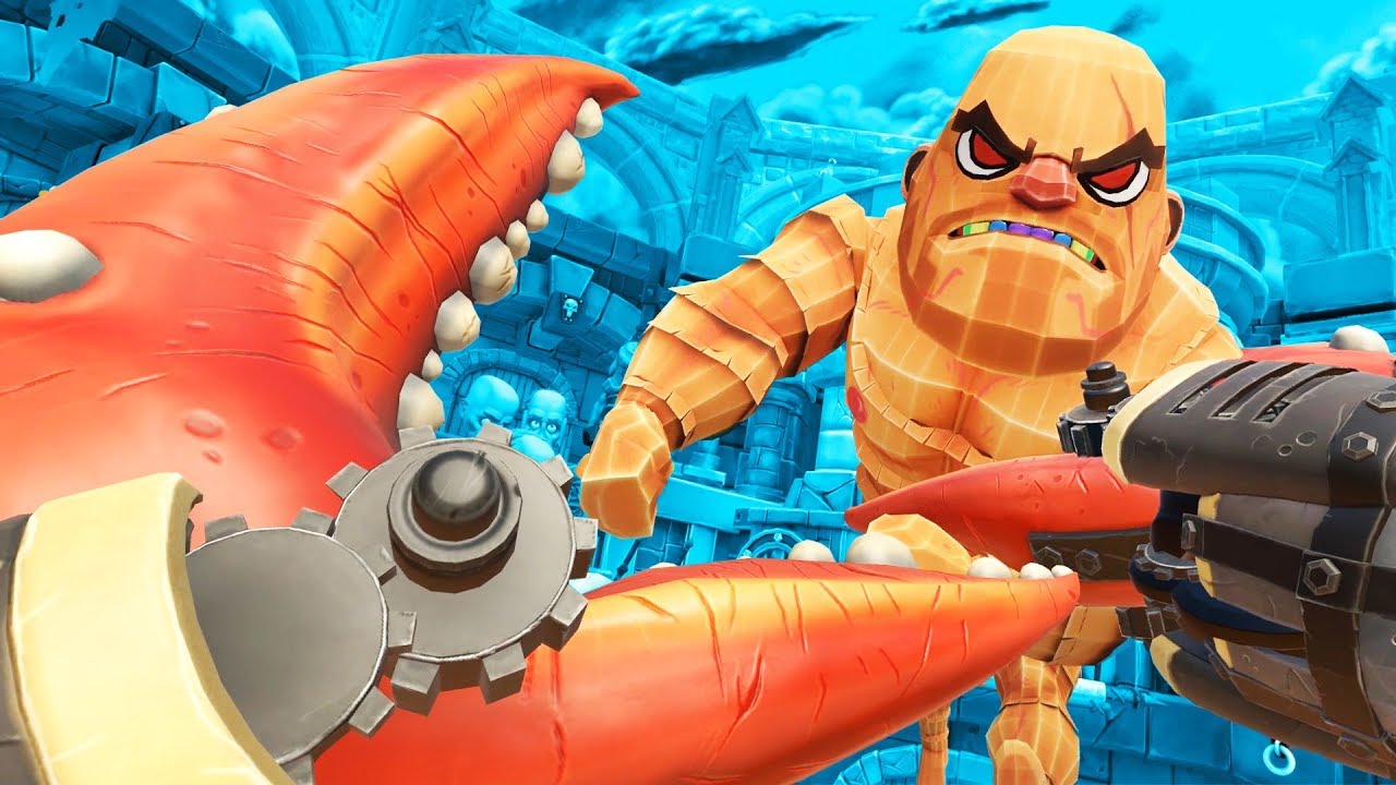 GIANT CRAB vs TINY GLADIATORS! - Gorn Gameplay - VR HTC Vive Pro