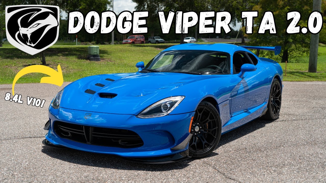 Dodge Viper TA 2.0 — БЕЗУМНОЕ орудие для трека | ОБЗОР