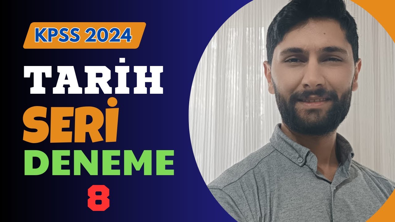 KPSS 2024 | Tarih Deneme Sınavı | 27 Soru #kpss #kpss2024 #kpsstarih