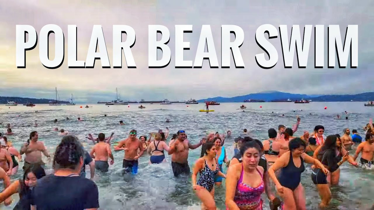 I TOOK THE PLUNGE! 🥶 106th Vancouver Polar Bear Swim 🇨🇦 | Festival Fix LIVE (Jan 1, 2026)
