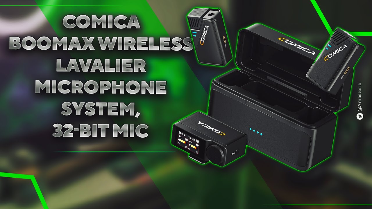 Comica Boomax - Comica Boomax Review - Mic Test and Unboxing