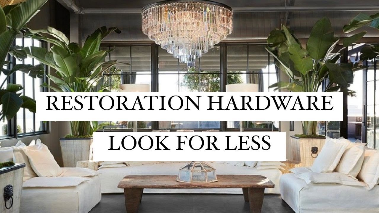 GIANT BIRD OF PARADISE | RH style planter | RESTORATION HARDWARE look for less!