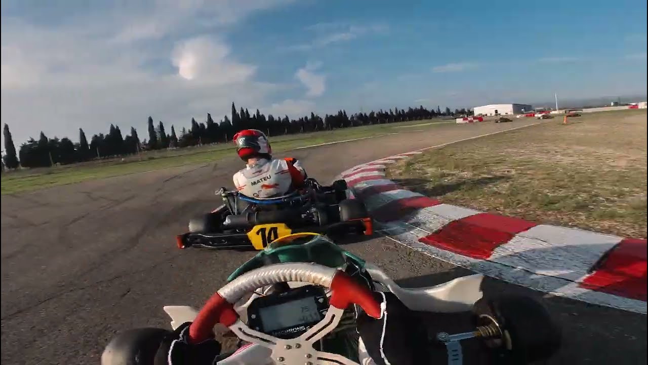 KARTING On Board Lap with Luke Armstrong - ZUERA